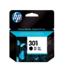 HP 301 Black Ink Cartridge for Hewlett Packard Printers